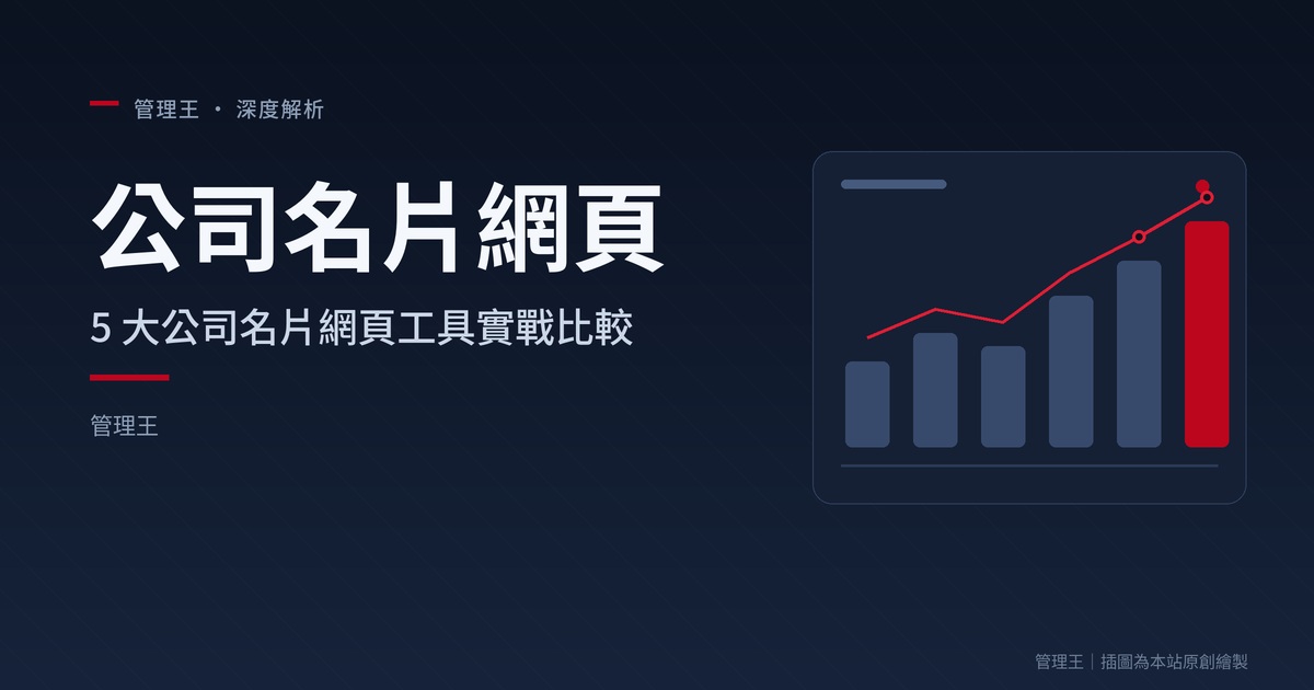 สร้างหน้าเว็บนามบัตรบริษัทอย่างไร? 2026 คู่มือสำหรับ SME ไต้หวัน (เปรียบเทียบ Linktree, Carrd, Beacons, 管理王)