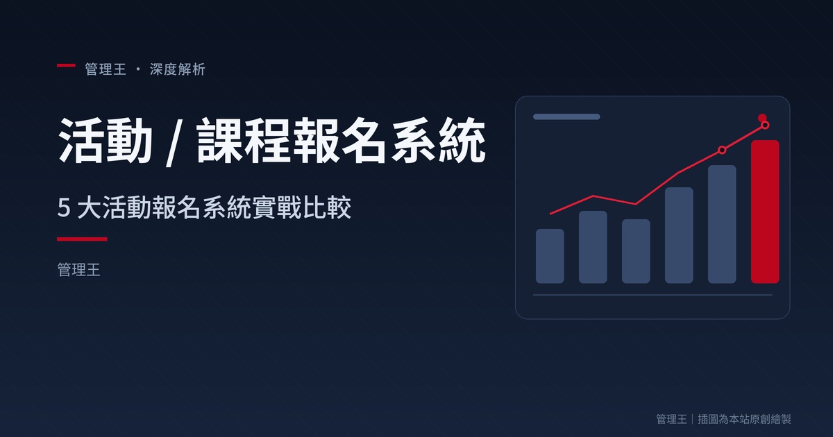 活動 / 課程報名系統怎麼選？2026 台灣指南（Accupass、KKTIX、Eventbrite、管理王深度比較）