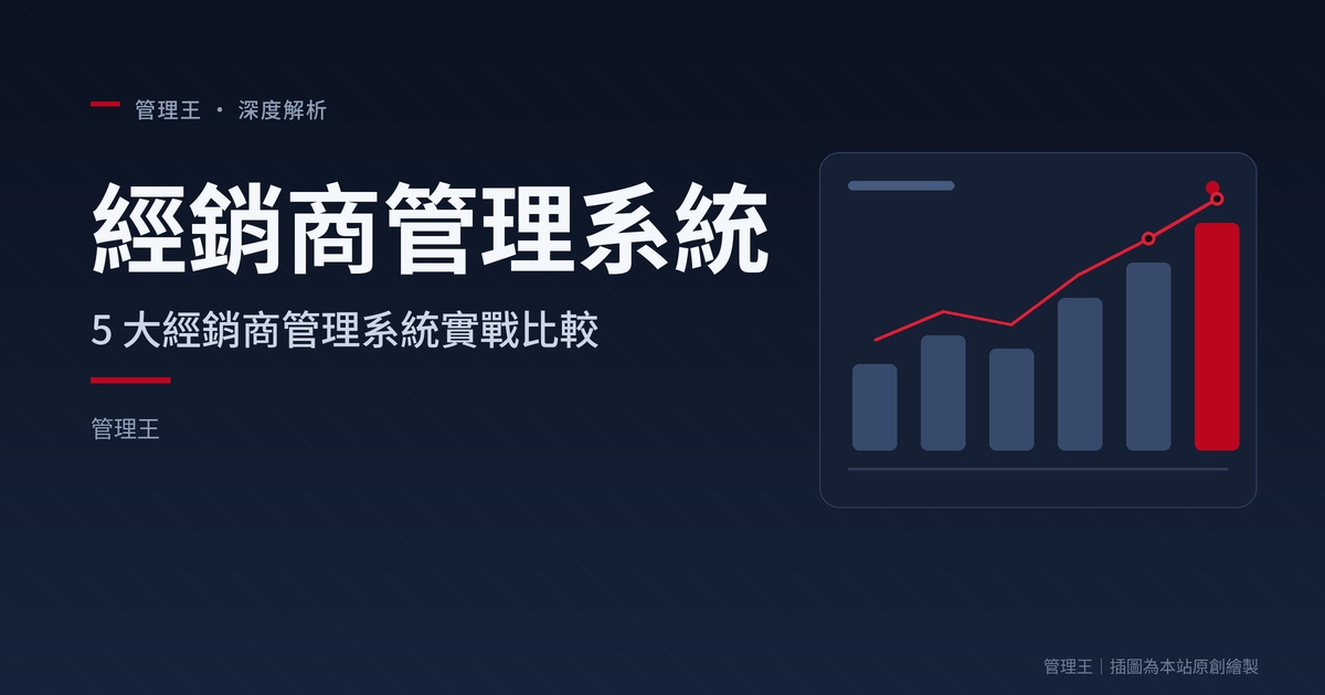 經銷商管理系統怎麼選？2026 台灣 B2B 通路實戰指南（PartnerStack、Impact、Allbound、管理王深度比較）