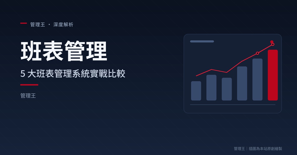 班表管理怎麼做？2026 台灣連鎖企業實戰指南（Connecteam、Homebase、Shiftboard、管理王深度比較）