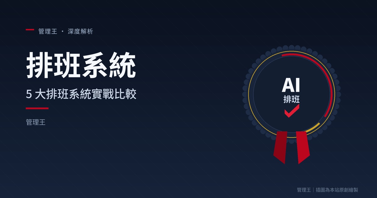 排班系統怎麼選？2026 台灣餐飲零售業實戰指南（Deputy、When I Work、ShiftPlanning、管理王深度比較）